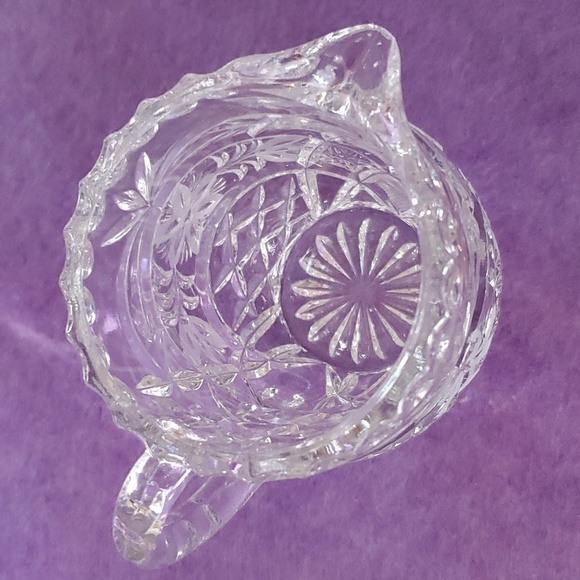 Vintage Imperlux Primrose Collection Cut Crystal Creamer West Germany - Picture 7 of 7